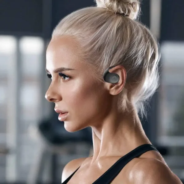 Outside Open Ear Earbuds Wireless Headset Headphones Out Of Ear Open Ear Headphones For Camping Cycling Running Working