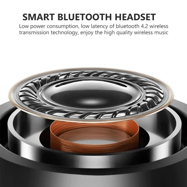 Magnetic Wireless bluetooth-compatible Earphones Running Music Headset Neckband Sports Earbuds With Mic For All Smart Phones - Image 2