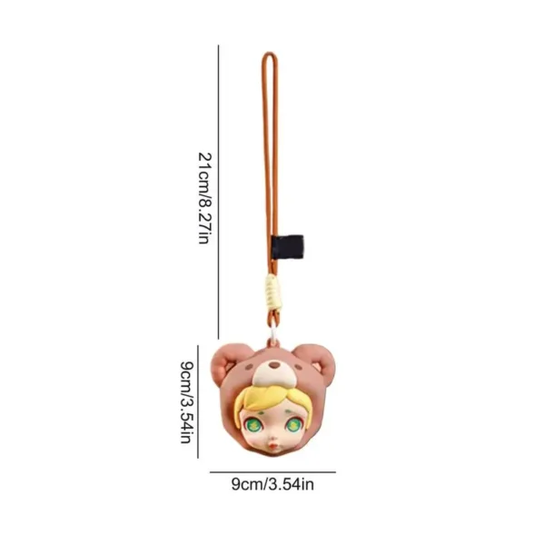 Headphones Storage Bag Cartoon Mini Wireless Earbuds Storage Pouch Earbud Protective Case Wireless Earbuds Organizer Storage For - Image 6