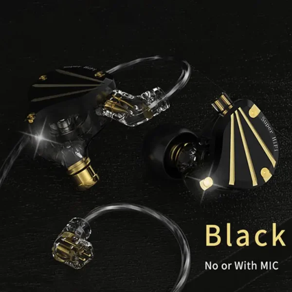 In Ear Wired Headphones HiFi Game Earphone 3.5mm Jack Deep Bass Sound Wired Earbuds For Music Running Phone Audiophile MP3 - Image 6
