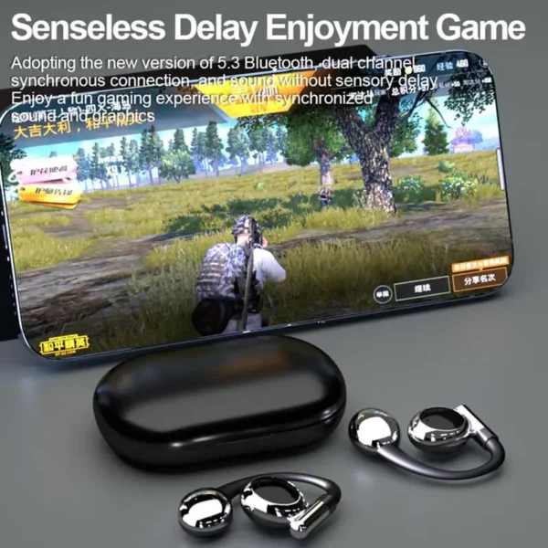 Wireless Earbuds Headset Charging Earphones Bone Conduction Headphones Sport For Running - Image 3