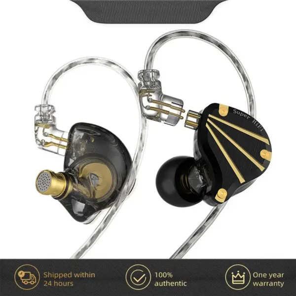 In Ear Wired Headphones HiFi Game Earphone 3.5mm Jack Deep Bass Sound Wired Earbuds For Music Running Phone Audiophile MP3