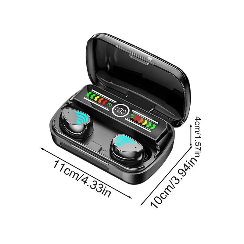 Noise Cancelling Earbuds Noise Cancelling Stereo Earphones Multipurpose Portable Headphones Sweat-Resistant Earphones For Indoor - Image 5