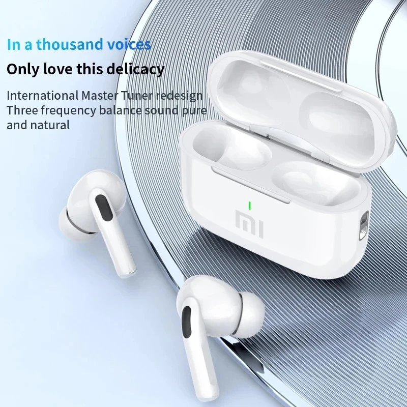 Mijia Xiaomi A7Pro TWS 5.3 Bluetooth Earphones ANC Active Noise Cancelling Wireless Headphones HiFI Stereo Sound Headset Earbuds - Image 2
