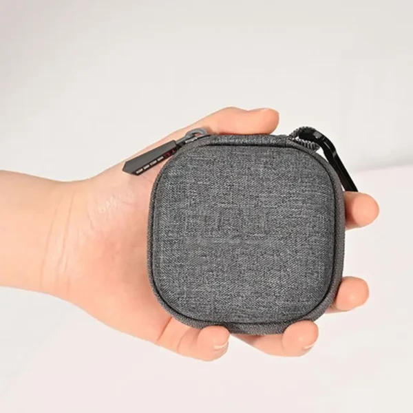 Earbud Case Dust-Proof Earphone Organizer Protective Cover Reusable Earbud Case Holder Earplug Case Wired Headphones Case For - Image 5