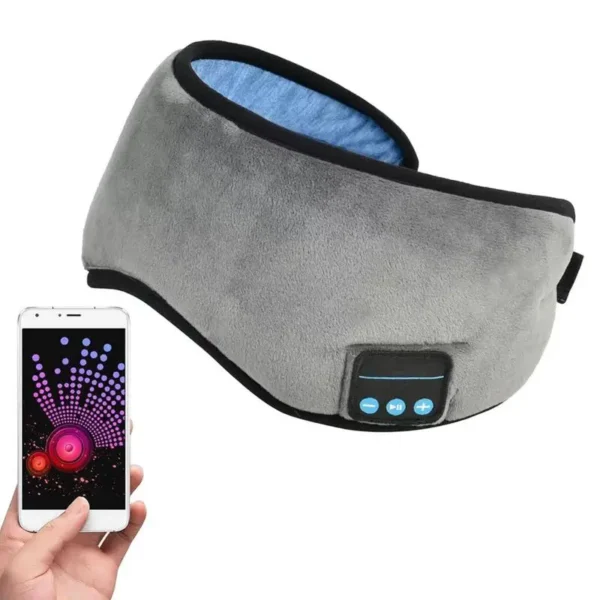 Sleep Masque With Wireless Headphones Washable Sleep Headphones 5.0 Wireless 3D Masque Earbuds For Side Sleepers Men Women Air