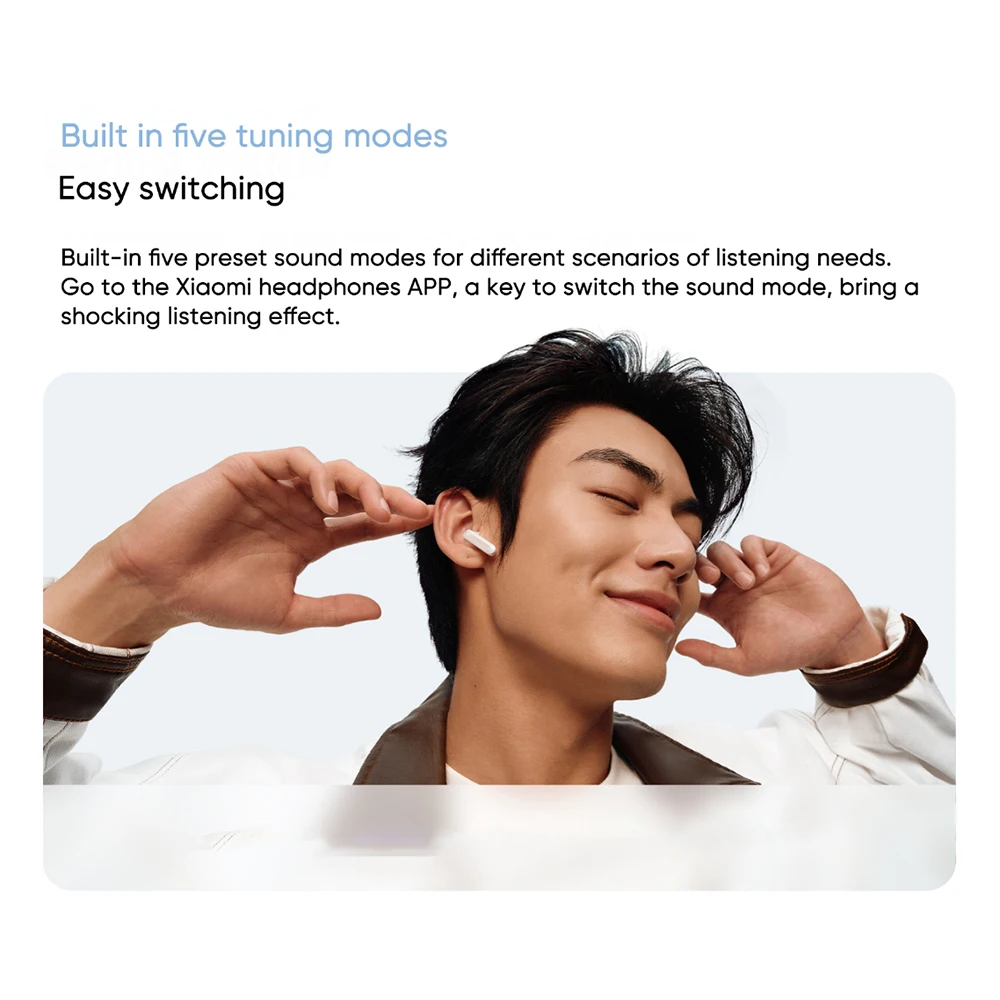 Xiaomi Redmi Buds 6 Active TWS Earphone 30h Long Battery Life 5 Tuning Modes Bluetooth 5.4 Wireless Headphone Headset - Image 5