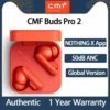 Global Verison CMF by Nothing Buds Pro 2 Earbuds with 50dB Hybrid Active Noise Cancellation 6 HD MICS IP55 Bluetooth 5.3 LDAC
