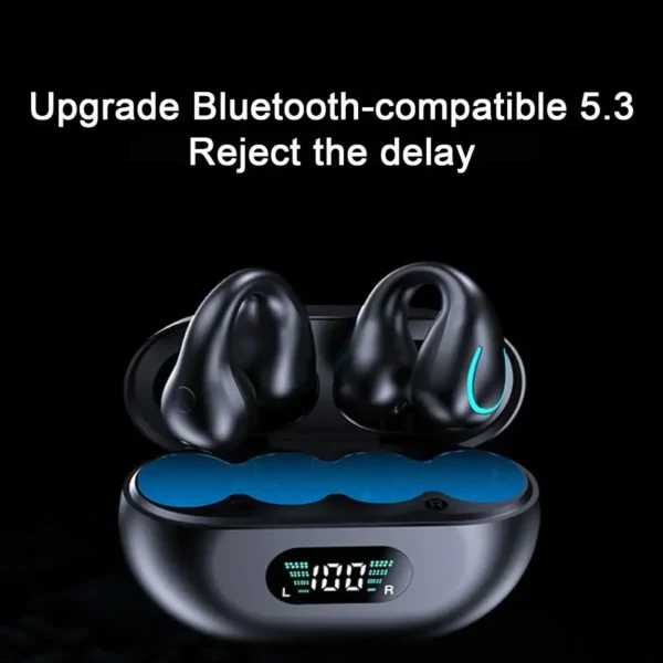 Portable LED Power Display Stable Connection Bluetooth-compatible 5.3 Touch Control Wireless Earbud Home Supply - Image 5