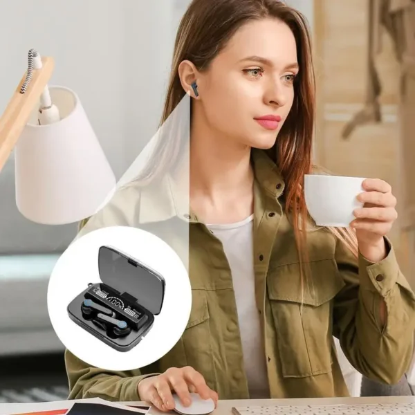 Wireless Earbuds Sport Wireless Sports Earphones Wireless Headphones Ear Buds 120-Hour Playtime Sports Earphones With LED Displa - Image 2