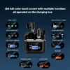 TTUCO ANC TOUR Pro 2 True Wireless Noise Cancelling Earbuds Bluetooth Earphones In Ear Buds Headphones Built-in Mic With Screen - Image 2