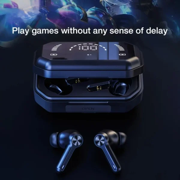 LP3 Pro Earphones TWS Bluetooth 5.0 Wireless HIFI Music Headset Display 1200mAh Battery Headphones Gaming Earbuds - Image 4