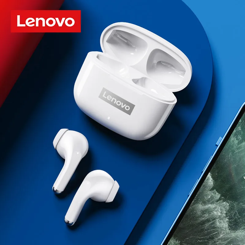Original Lenovo LP40 LP40 Pro Bluetooth Earphones Wireless Earbuds Control Touch Headphones Long Standby Microphone Headset