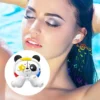 Running Earbuds Panda-Themed Headset High-Speed Transmission Sports Headphones For Cycling Long Journey Daily Commute Walking - Image 6
