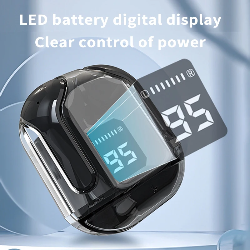 GREATWALL Wireless Headphones TWS Earphones Touch Control Noise Reduction Stereo Headsets Earbuds With Microphone - Image 3