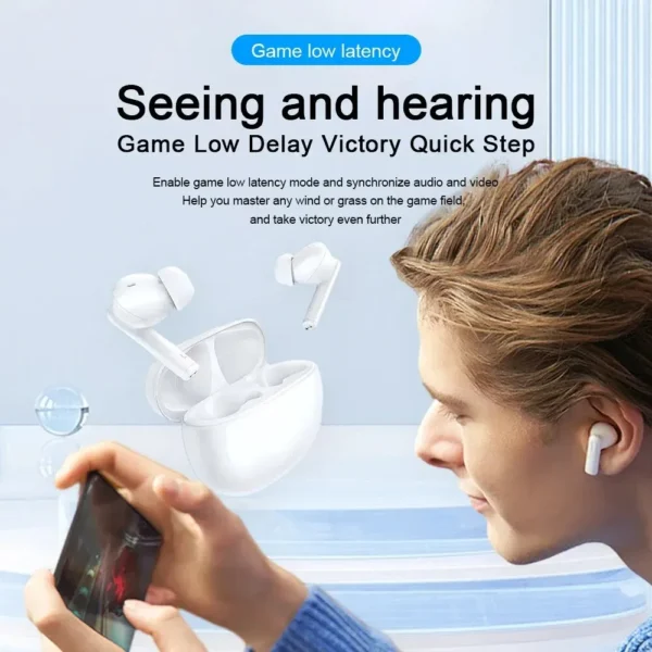 Honor Global Version CHOICE Earbuds X5 TWS Bluetooth 5.3 Earphone 35 Hour Battery Low Latency Noise Cancelling Stable Connection - Image 4