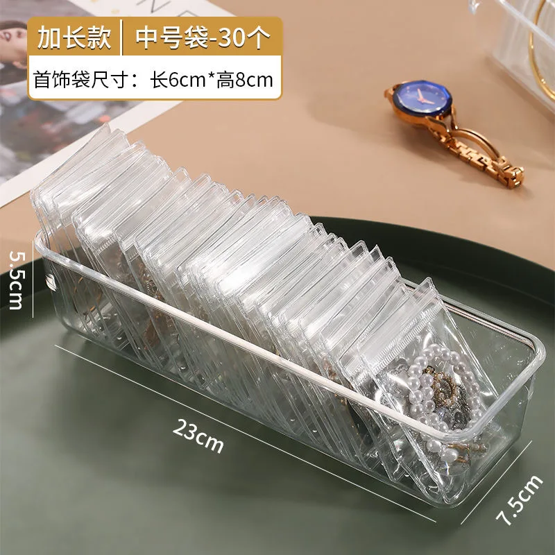 Acrylic Earring Earbuds Storage Boxes Removable 1-Layer Makeup Jewelry Drawer Box Transparent Nail Display Organizer - Image 6