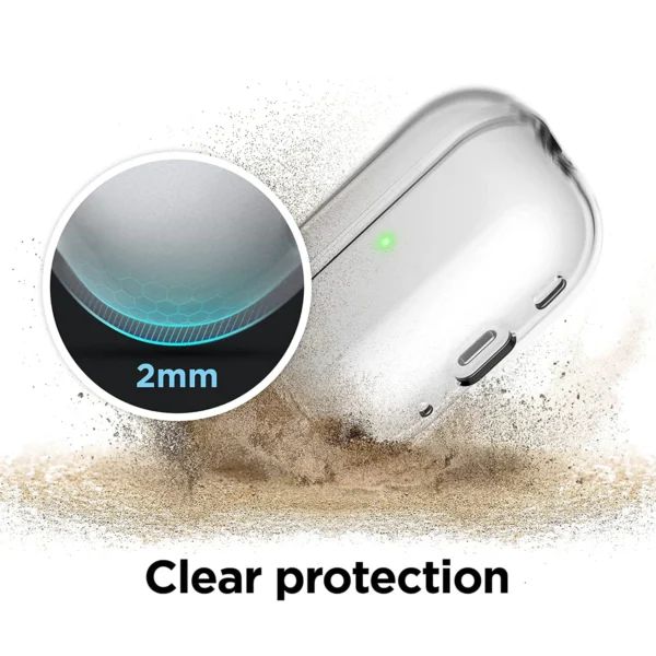 Transparent Protective Case Cover For Airpods Pro 2 TPU Soft Skin Shockproof Case Cover Designed for Airpods Pro2 Earbuds - Image 3