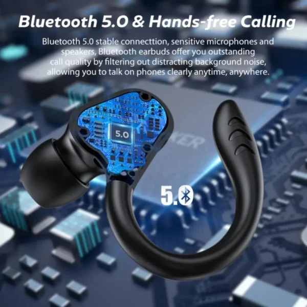 MIJIA Xiaomi Bluetooth Earphone Wireless Earphones Ear Waterproof Earphones TWS HiFi Stereo Music Control Sports Earbuds Headset - Image 3
