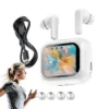 Wireless In-ear Earphones Sport Earbuds With Color Screen Touch Control For Smartphones Noise Reduction Earphone