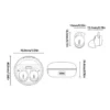 Running Wireless Earbuds Sleep Wireless Headphones Wireless Earbuds For Traveling Business Trip Sports Train High-Speed Rail - Image 6