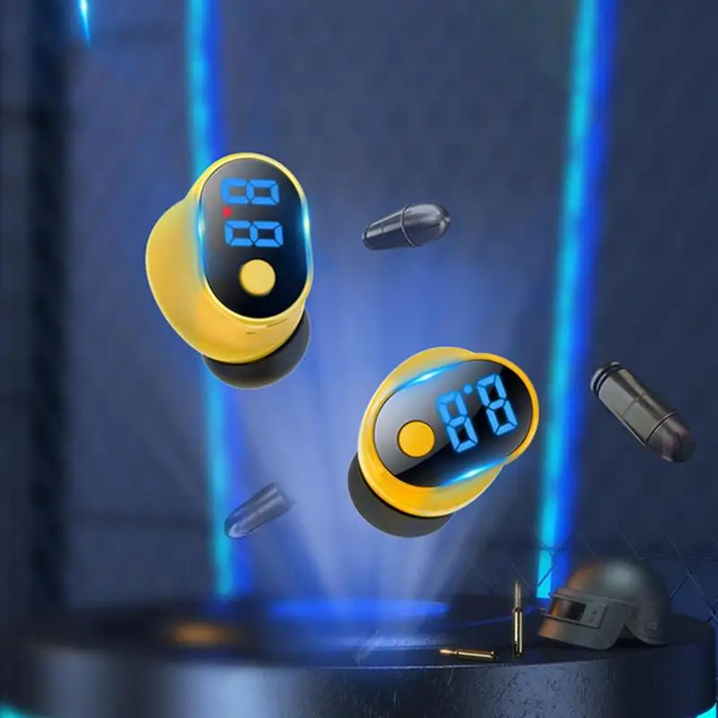 Mini Invisible Earbuds Wireless Single Ear Earbuds For Small Ears Women Digital Display In Ear Earphones Small Ear Canals - Image 6