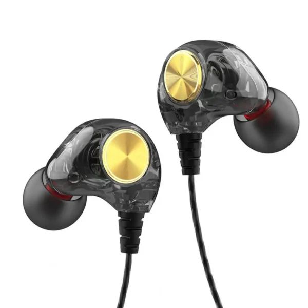 Wired Headset Professional Stereo Surround with Microphone Heavy Bass In-Ear Wired Earbud Phone Accessories - Image 5
