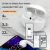 Original Lenovo Air Pro 6 TWS 5.0 Wireless Bluetooth Earphones Pods Earbuds Sport Headset For Xiaomi Android Headphones With Mic - Image 2