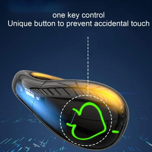 Wireless Ear Clip Waterproof Noise Cancelling Wireless Earbuds Ear Clip Headphones Noise Cancelling Open Ear Headset 6Hrs - Image 3