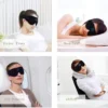 Wireless Headphones Bluetooth Headset Elastic Sports Headband Over The Ear Hairband Earbuds Music Sleeping Eye Mask For Sleeper - Image 8