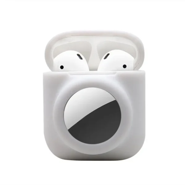 Headset Case Durable Anti-drop Scratch-resistant with Air-Tag Wireless Bluetooth-compatible Earbuds Case - Image 4