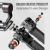 hohem iSteady M6 Kit 3-Axis Smartphone Gimbal Stabilizer Anti-shake Phone Vlog Gimbal 360° Rotatable OLED Large Screen - Image 4