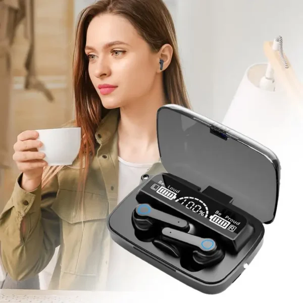Wireless Earbuds Sport Wireless Sports Earphones Wireless Headphones Ear Buds 120-Hour Playtime Sports Earphones With LED Displa - Image 3