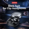 Original New Lenovo X20 Bluetooth 5.3 Ear Clip Wireless Headphones 350mAh Touch Control Earphones Bass Gaming Headsets