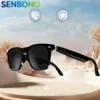 SENBONO Orignal E13 Smart Glasses With Sunglasses Open Ear Headsets Waterproof Hands-Free Calling Sunglasses For Men Womem