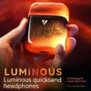 Liup Lp1 Luminous Earbuds Earphones Quicksand Active Noise Reduction Wireless Bluetooth Headphones Low Latency Gaming Earphones - Image 4
