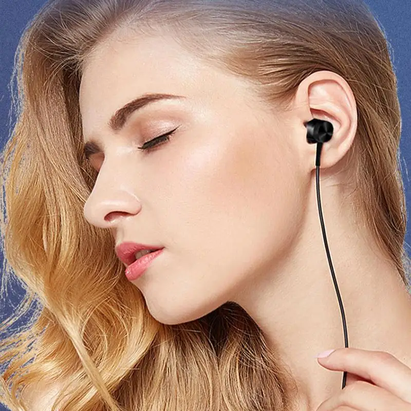 New Blue tooth-Compatible Wireless Earphone Sport Headset Noise Cancelling Earbuds Neckband Magnetic Headphone With Mic - Image 2