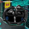 Monster XKT10 Bluetooth Earphones Wireless Headphones Gamer Headset Waterproof TWS Noise Reduction With Microphone Sports Earbud