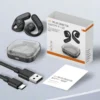 Ear-mounted Air conduction Bluetooth Headset Open Ear Bone Conduction Earhook ultra-long Battery Life TWS Sports Waterproof Buds - Image 3