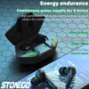 TWS Bluetooth 5.0 Sports Earbuds, Wireless Waterproof Noise-Cancelling Earphones with Charging Case, for Gaming and Music - Image 3