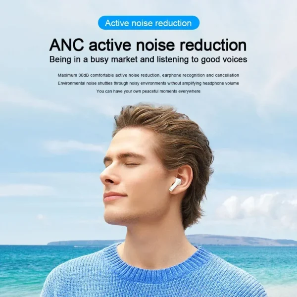 Honor Global Version CHOICE Earbuds X5 TWS Bluetooth 5.3 Earphone 35 Hour Battery Low Latency Noise Cancelling Stable Connection - Image 6