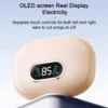 Earphones with 5.3 Chip Intelligent Noise Reduction Earphones High-quality Wireless Earbuds with Hd Mic Bluetooth 5.3 Chip Led