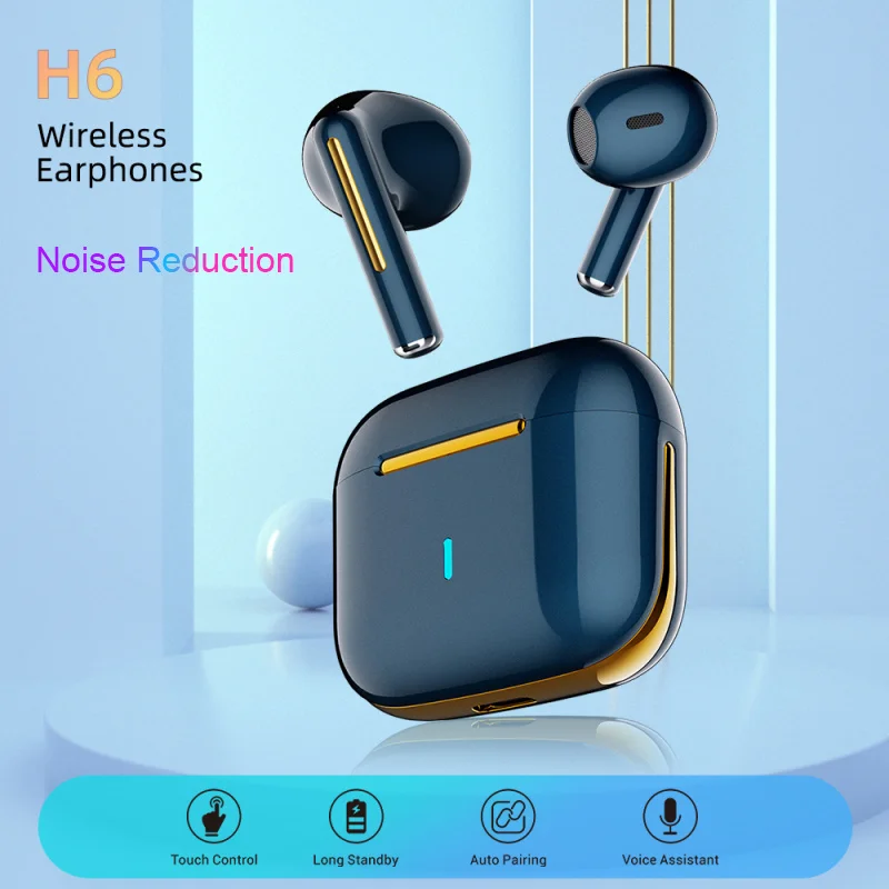 Xiaomi Wireless Headset Noise Reduction TWS Bluetooth Earbuds H6 Long Battery Standby Wireless Earphone For Iphone Xiaomi - Image 6