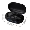Headphones With Digital Display Wireless Ear Clip Bone Conduction Earbud & In-Ear 50H Playtime Open Ear 5.3 Blue Teeth - Image 6