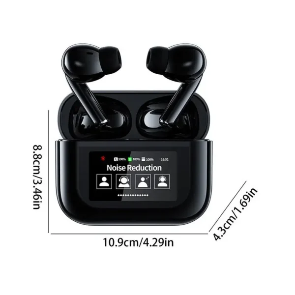 Wireless Earbuds In Ear Headphones With Smart Touch Screen Sports Headphones With Charging Case Long Battery Life Fitness Ear - Image 10