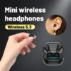 TWS Wireless Bluetooth Headphones In ear Mini Headset Earbuds with Mic for Phone HiFi Music Earphone Outdoor Sports for Android - Image 3