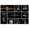 Global Version realme Buds Air 6 Pro True Wireless Earphone 50dB Active Noise Cancelling Bluetooth 5.3 TWS Headphone LDAC IP55 - Image 2