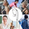 Single Ear Headset Wireless Earpiece Ultra-Long Battery Life Single Ear Earbuds For Trucker Home Work For Computer & Cell Phone - Image 5