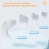 Silicone Earbuds 1 Pair Cozy Anti-slip Lightweight Night Deep Sleeping Noise Canceling Ear Plugs Household Supply - Image 4