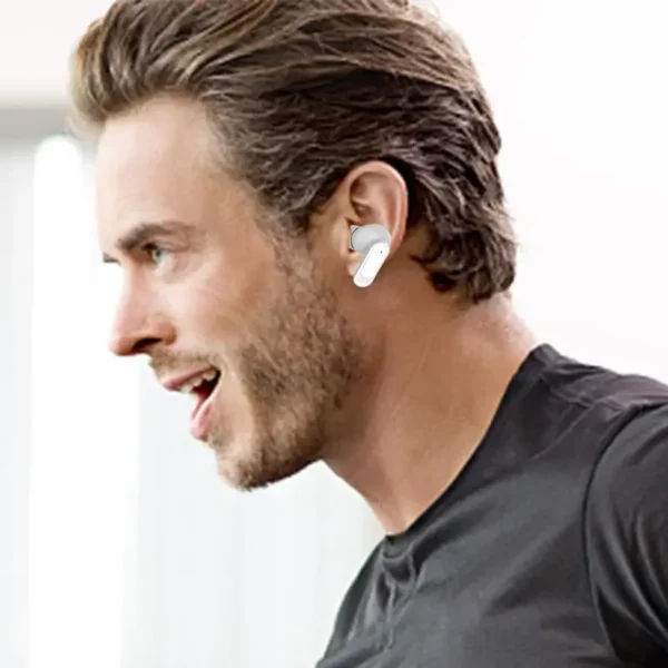 Touch Screen Earbuds Noise Cancelling Wireless Earbuds Multipurpose Stylish Earbuds Portable Headphones With Charging Case For - Image 2
